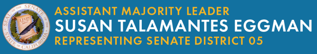 Logo for Senator Susan Talamantes Eggman
